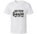 Girlfriend Fiancee Tee Marriage Tshirt Engagement Wedding Love T Shirt