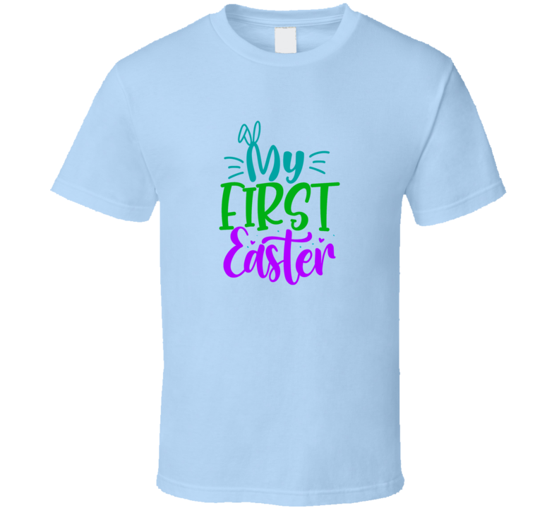 My First Easter Tshirt Cute Easter Baby Tee Is A Cool Holiday Gift T Shirt