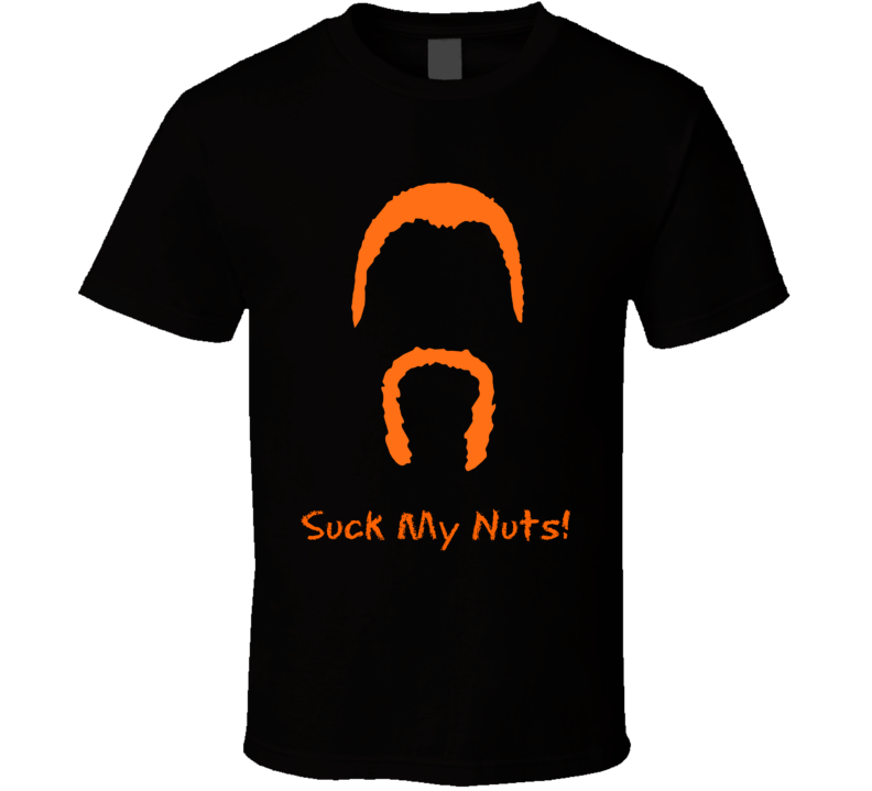 Suck My Nuts T-Shirt The Walking Dead Novelty Clothing Abraham Ford Shirt AMC