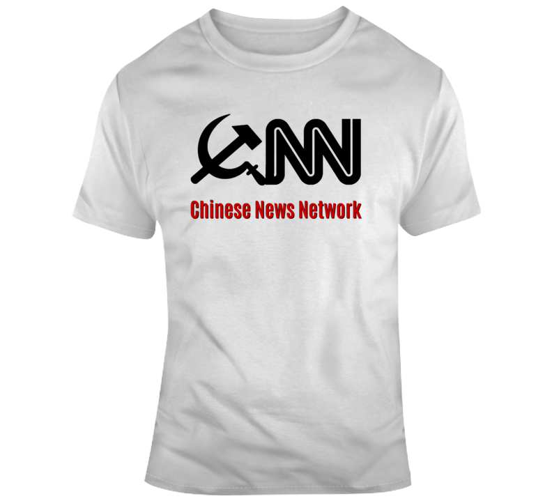 Chinese News Network T-shirt Fake News Media Tshirt Is A Cool Novelty Tee Gift T Shirt