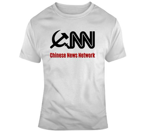 Chinese News Network T-shirt Fake News Media Tshirt Is A Cool Novelty Tee Gift T Shirt