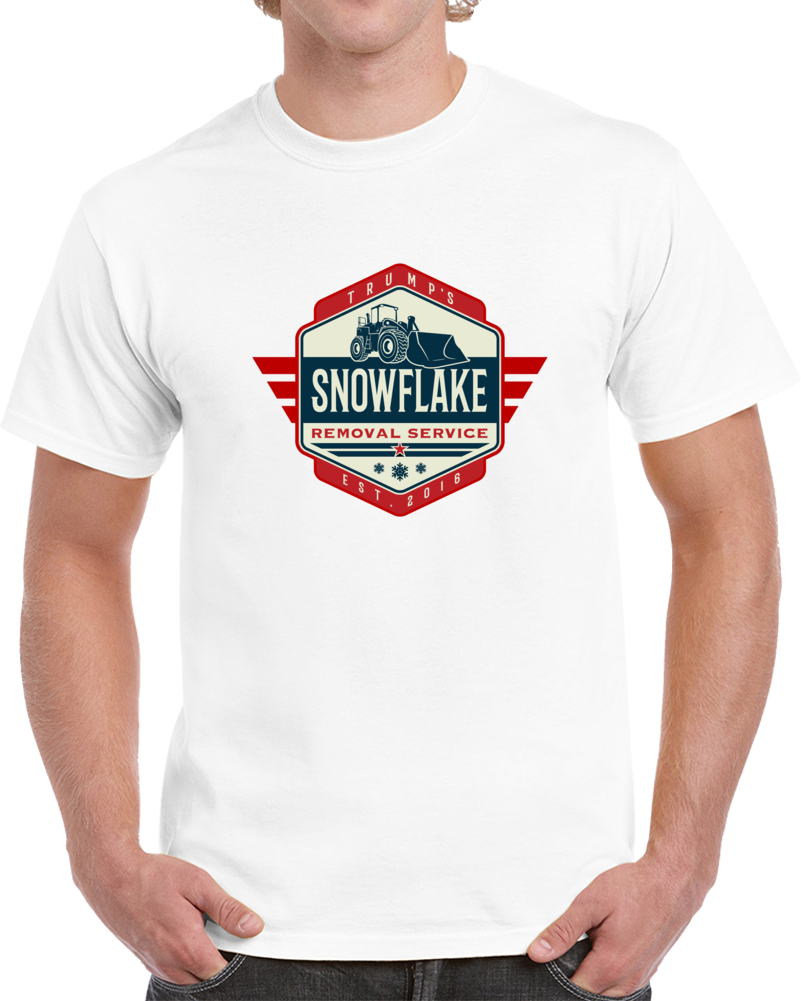Trump's Snowflake Removal Service Tee Funny President Trump Tshirt Gift T Shirt