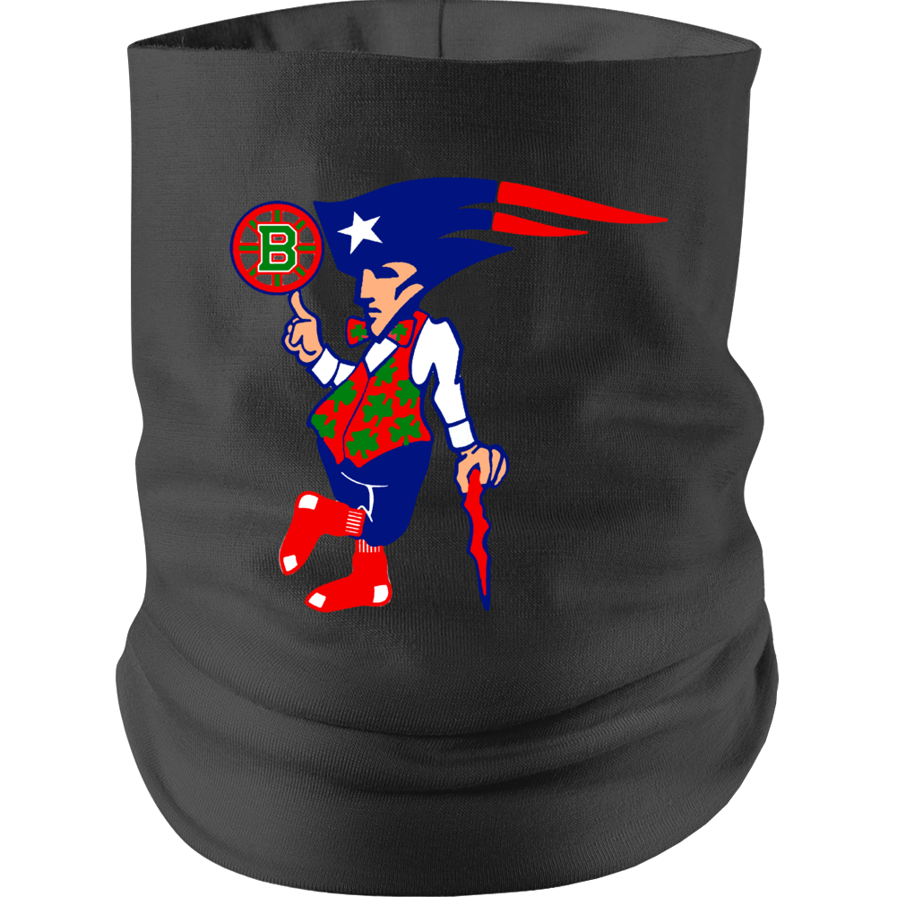 Boston New England Sports Teams Neck Gaiter Patriots Bruins Red Sox Face Covering Neck gaiter