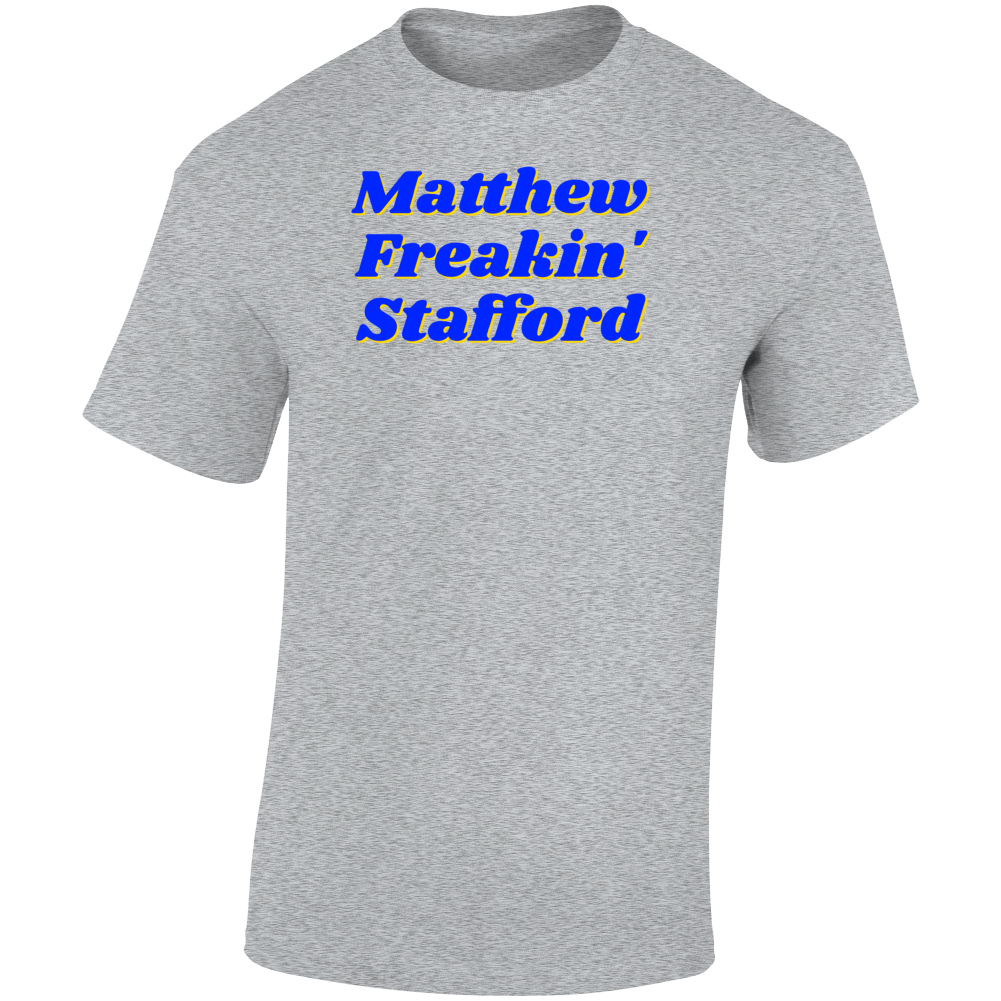 Los Angeles Football Unisex Tee Cool Matt Sports Novelty T Shirt Great For Fans T Shirt