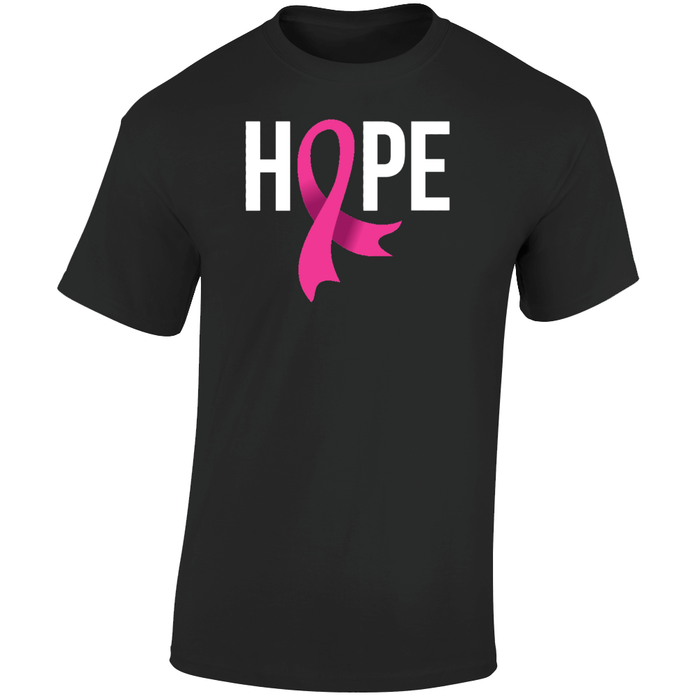 Hope Breast Cancer Shirt Positive Awareness Tshirt Show Your Tee T Shirt