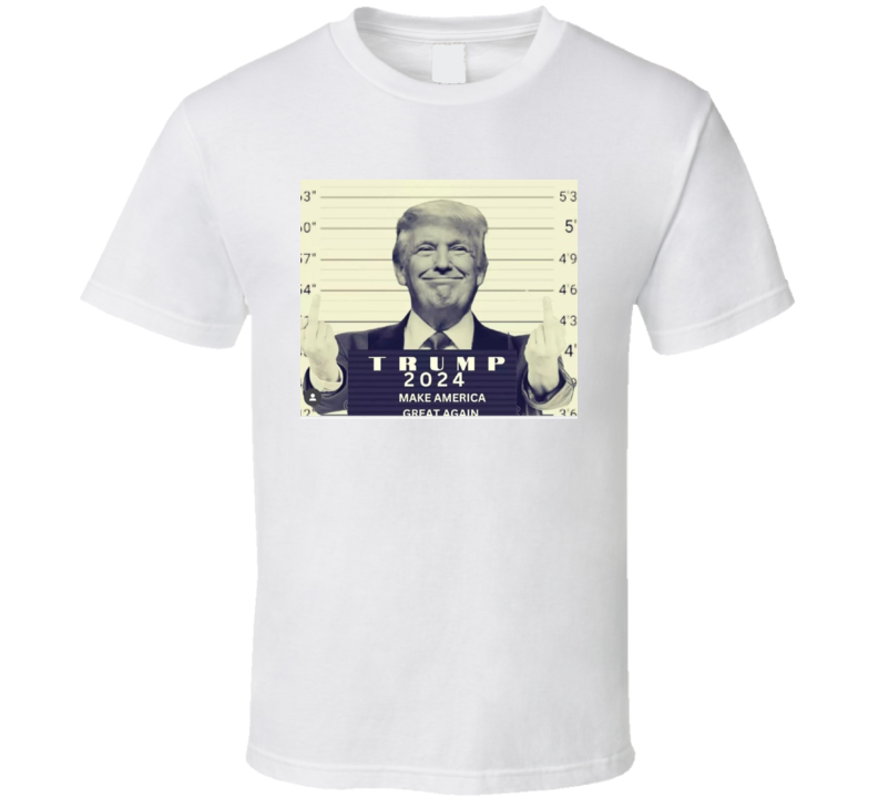 President Trump T-shirt Mug Shot Tee 2024 Maga T Shirt
