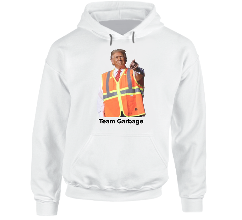 Trump Team Garbageman - Bold Satire Unisex Hoodie