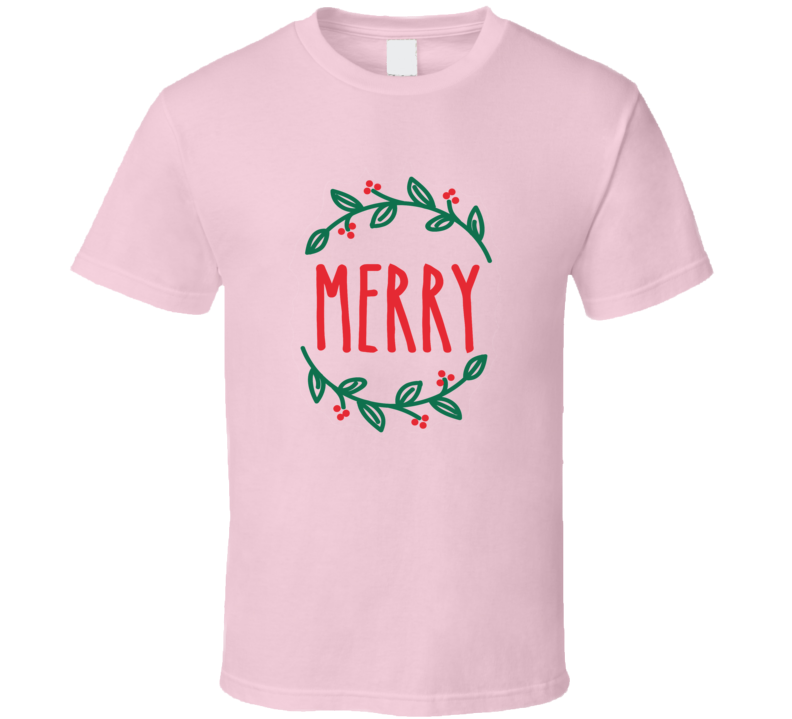 Merry Tee Very Cool Novelty Holiday Spirit Christmas Loving T Shirt