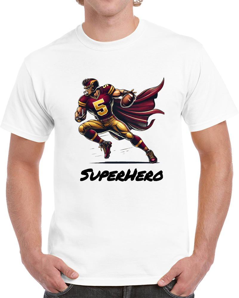 Rookie Of The Year Commanders Superhero T-shirt - Bold And Powerful Fan Gear T Shirt