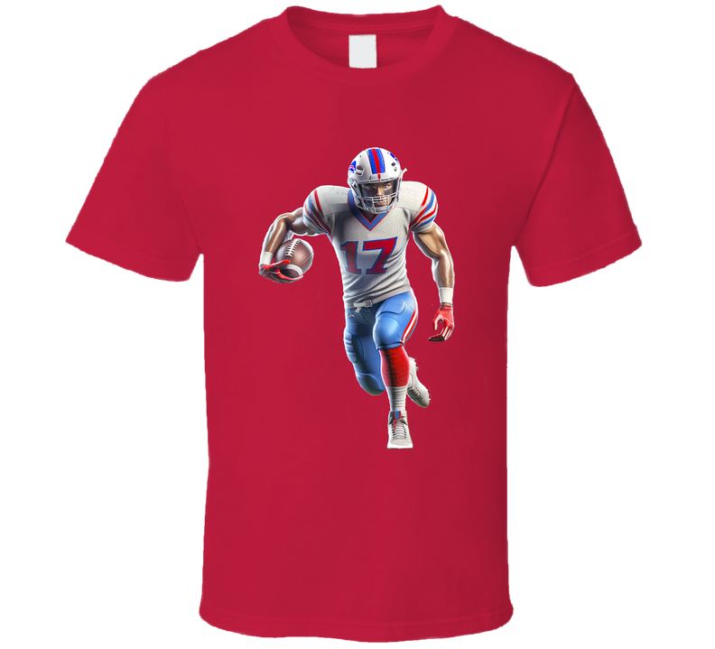 Josh Allen Tshirt Buffalo Bills T-shirt Football Tee New Mvp Quarterback T Shirt
