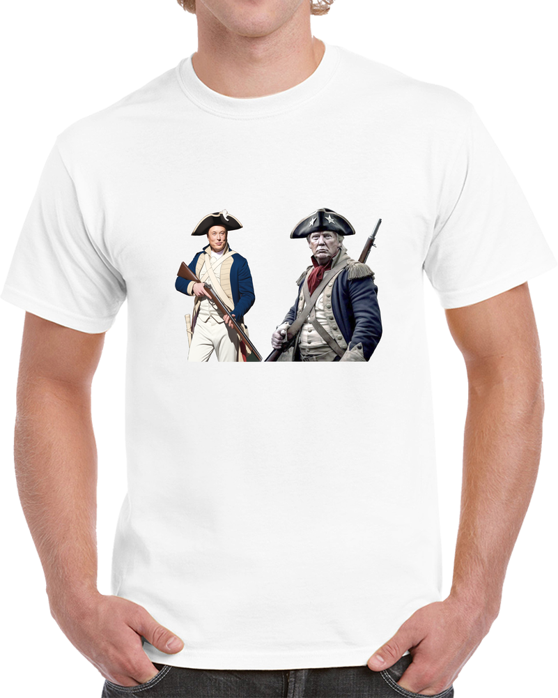 President Donald Trump Elon Musk Doge Patriots Unisex Maga 2024 T Shirt
