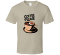 Coffee Please T-Shirt – Funny Coffee Lover Tee For Caffeine Addicts &amp; Java Fans T Shirt