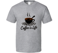 Coffee Is Life Beans T-Shirt – Funny Coffee Lover Tee For Caffeine Addicts &amp; Espresso Fans T Shirt