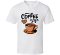 Coffee Is Life Java T-Shirt – Funny Coffee Lover Tee For Caffeine Addicts &amp; Fans T Shirt