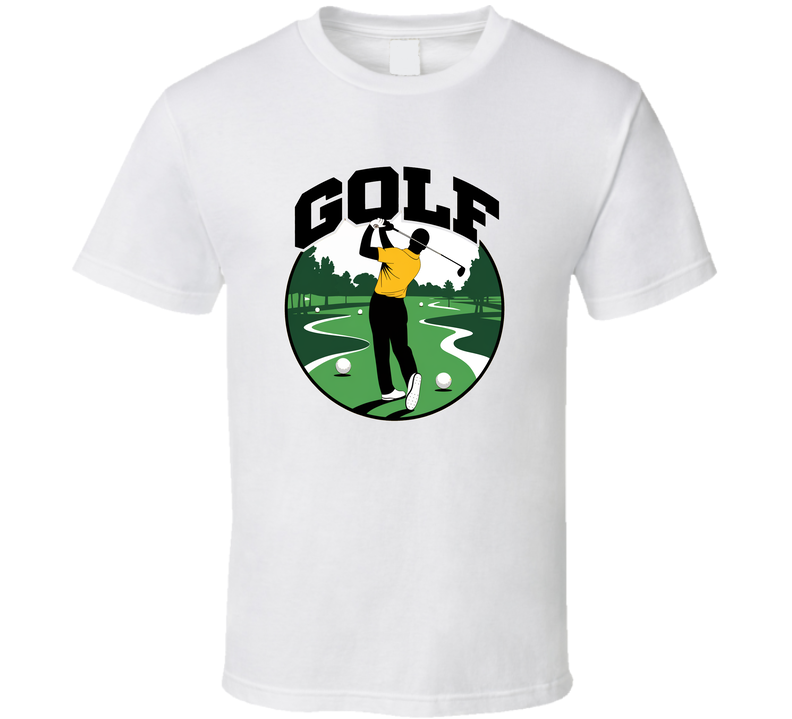 Golfer On Tee T-shirt – Stylish Tee For Golf Lovers Ready To Tee Off T Shirt
