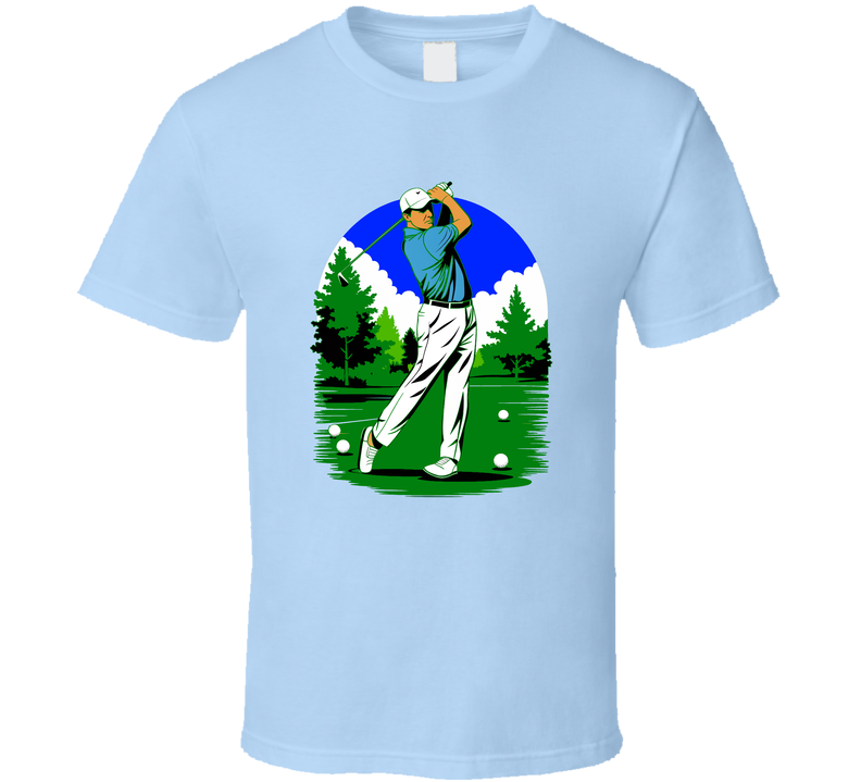 Golfer Playing Golf T-shirt – Classic Tee For Players Who Live For The Game T Shirt