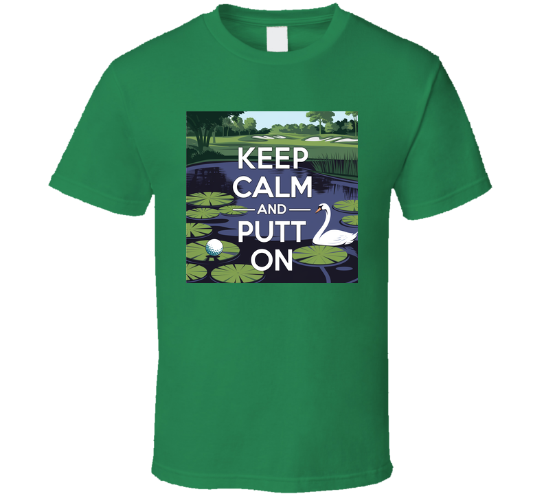 Putt On Cool Golf T-shirt – Fun &amp; Stylish Tee For Golf Lovers Who Know The Game T Shirt