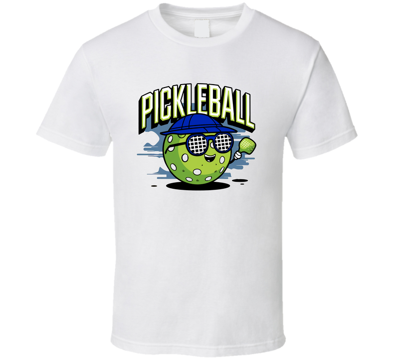 Pickleball Dude T-Shirt – Cool &amp; Casual Tee For Laid-back Pickleball Lovers T Shirt