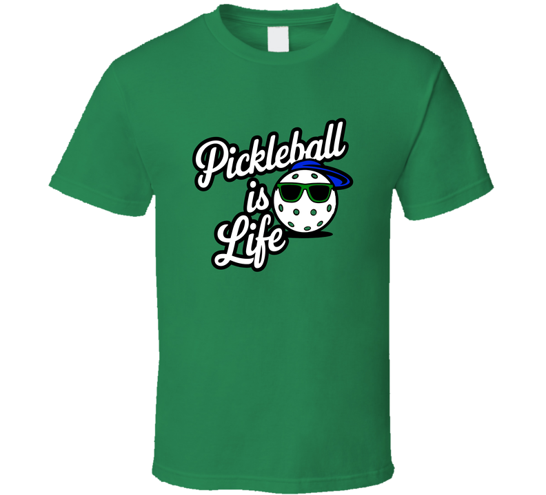 Pickleball Is Life Dude T Shirt – Fun &amp; Cool Tee For Pickleball Lovers &amp; Players T Shirt