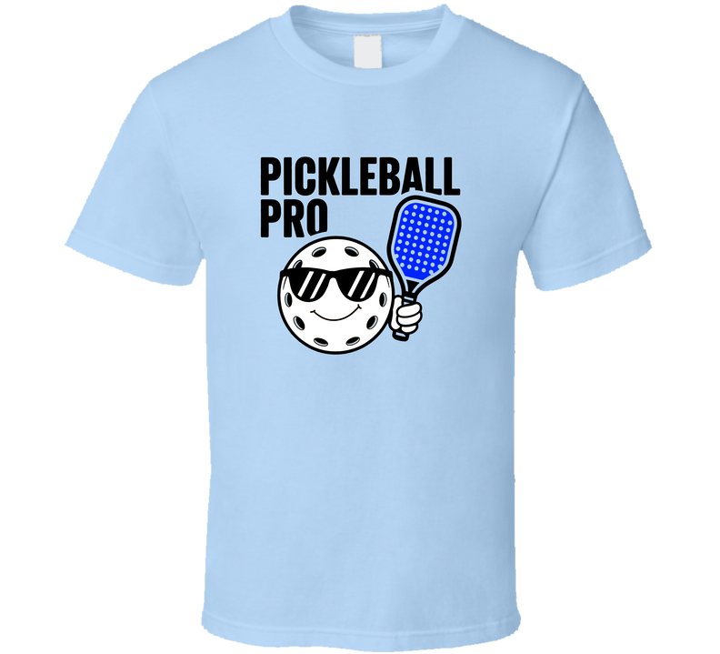 Pickleball Pro Dude T-shirt – Cool &amp; Confident Tee For Serious Pickleball Players T Shirt