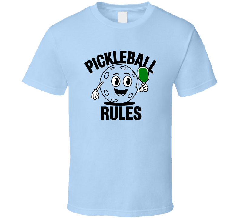 Pickleball Rules T-shirt – Fun &amp; Bold Tee For Fans Who Know The Game T Shirt