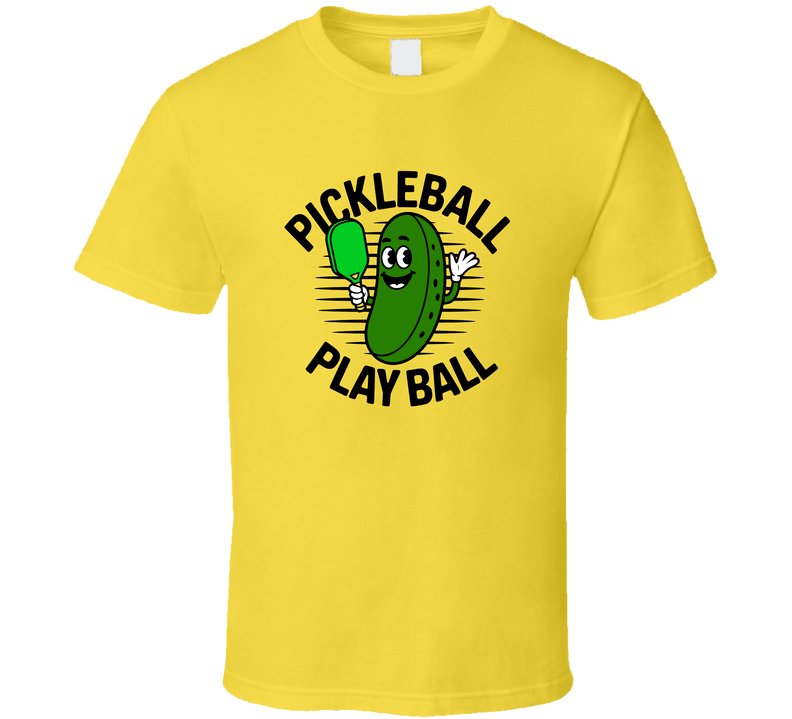 Pickle Play Ball Pickleball T-shirt – Fun &amp; Playful Tee For Pickleball Fans T Shirt