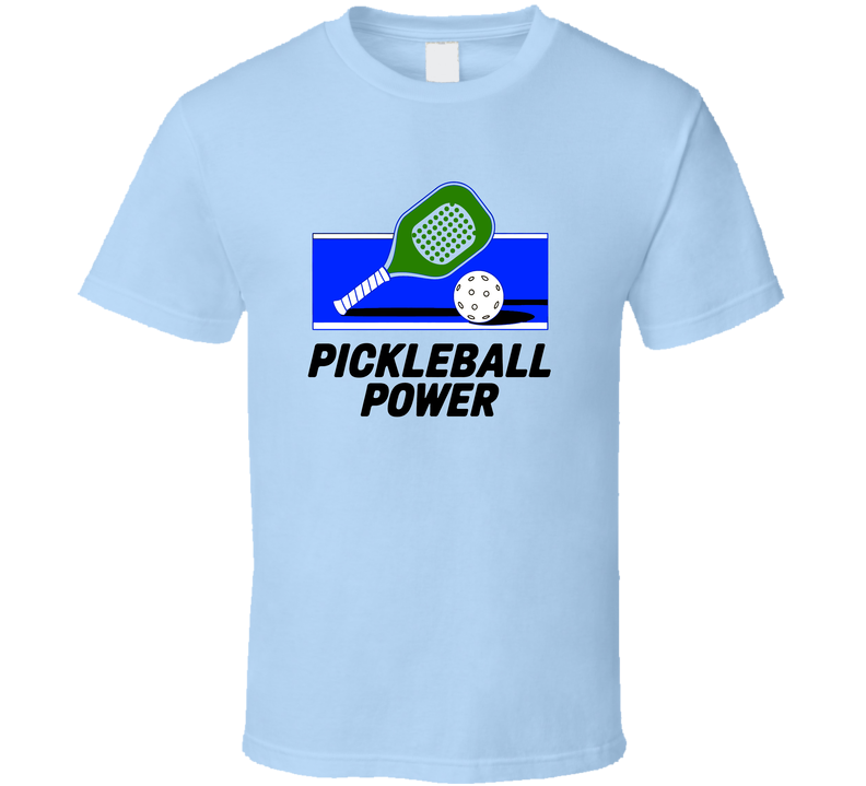 Pickleball Power Paddle T-shirt – Bold &amp; Energetic Tee For Pickleball Players T Shirt