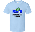 Pickleball Power Paddle T-shirt – Bold &amp; Energetic Tee For Pickleball Players T Shirt