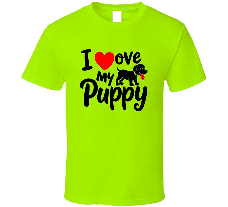 I Love My Adorable Dog Tshirt – Cute &amp; Heartfelt Tee For Devoted Dog Lovers T Shirt