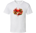 Love-themed Heart Graphic T-shirt Cute Romantic Novelty Gift For Him Or Her T Shirt