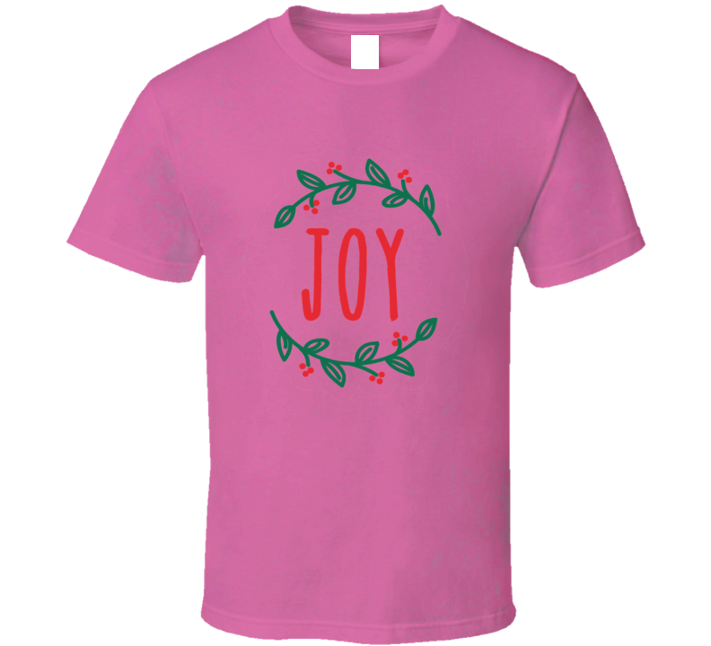 Joy Tee Very Cool Novelty Holiday Spirit Christmas Loving T Shirt