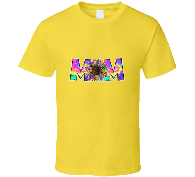 Mom Pretty Flower Tshirt A Great Novelty Mother's Day Gift Tee For Mom T Shirt