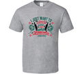 I Just Want To Drink Wine And Watch Christmas Movies Tee Fun Christmas Tshirt Holiday T Shirt