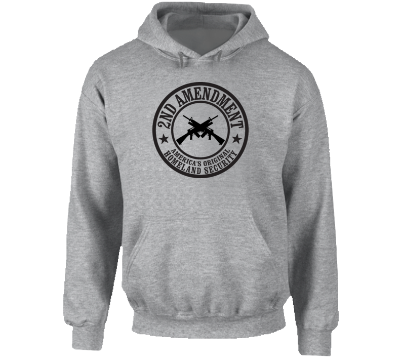 2nd Amendment Hoody Unisex Right To Bear Arms Clothing Hooded Sweatshirt Hoodie