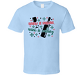 Snow Is Falling Wine Is Calling Tee Fun Christmas Tshirt Holiday T Shirt