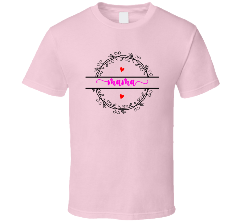 Mama A Great Mother's Day Tee For Mom The Rock Star T Shirt