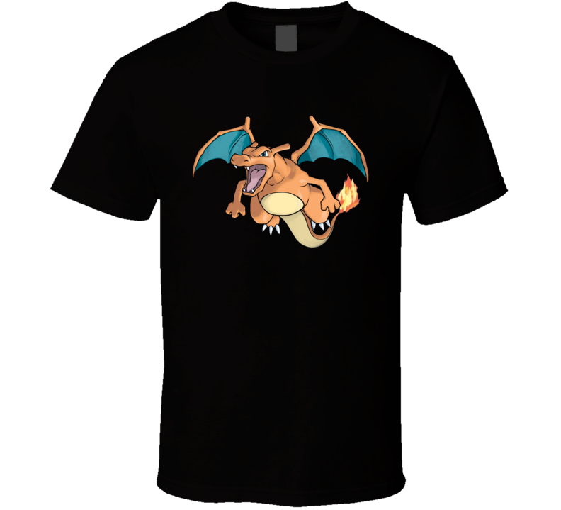 Pokemon Charizard Fun T-Shirt Unisex Novelty Nintendo Go Fashion T Shirt