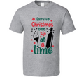 Survive Christmas One Sip At A Time Tee Fun Christmas Tshirt Holiday T Shirt