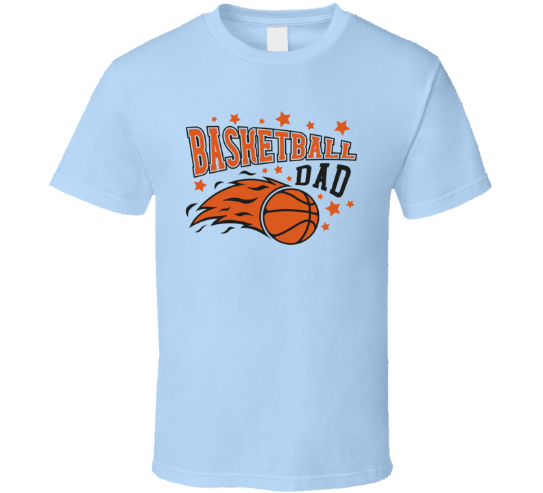 Basketball Dad Tshirt Cool Sports Tee Gift For Father Hoops T Shirt