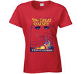The Great Gatsby T Shirt Ladies Fitted Movie T-Shirt  Novelty Glam Fashion Gift