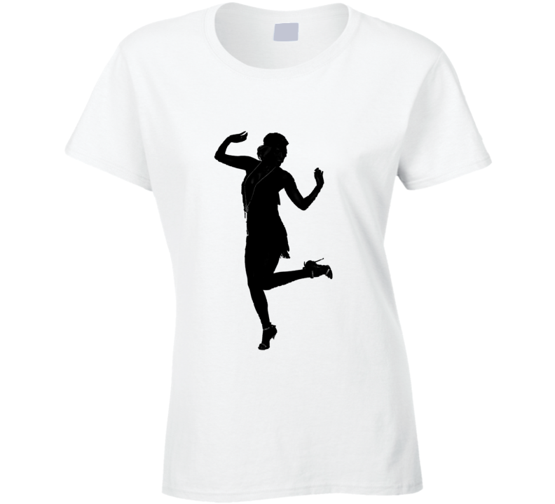 The Great Gatsby T Shirt Flapper Ladies Movie T-Shirt Novelty Glam Fashion New!