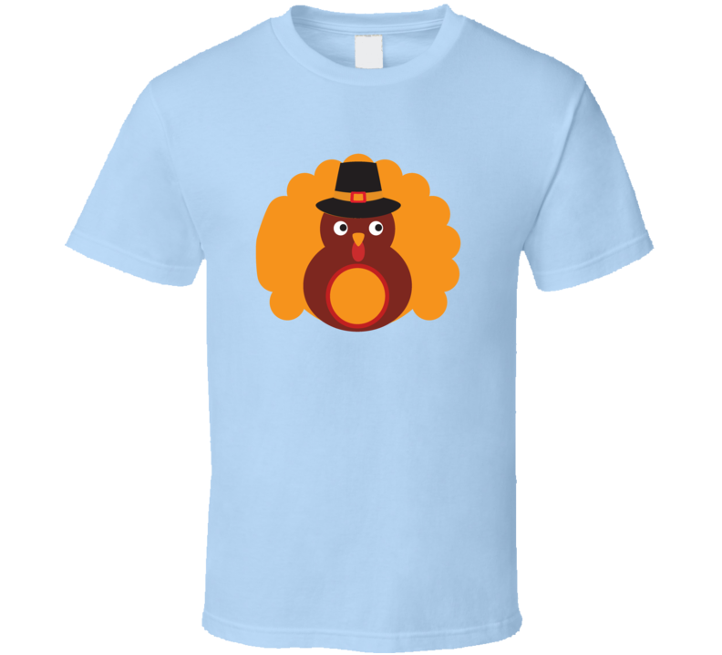 Cute Turkey Tee Cool Fall Holiday Autumn Novelty Thanksgiving T Shirt