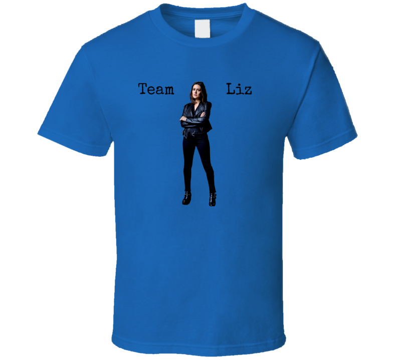 Team Liz T Shirt Elizabeth Keen The Blacklist TV Show Drama Megan Boone Gift New