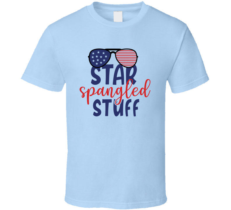 Star Spangled Stuff Tee Usa Pride Tshirt July 4th T Shirt