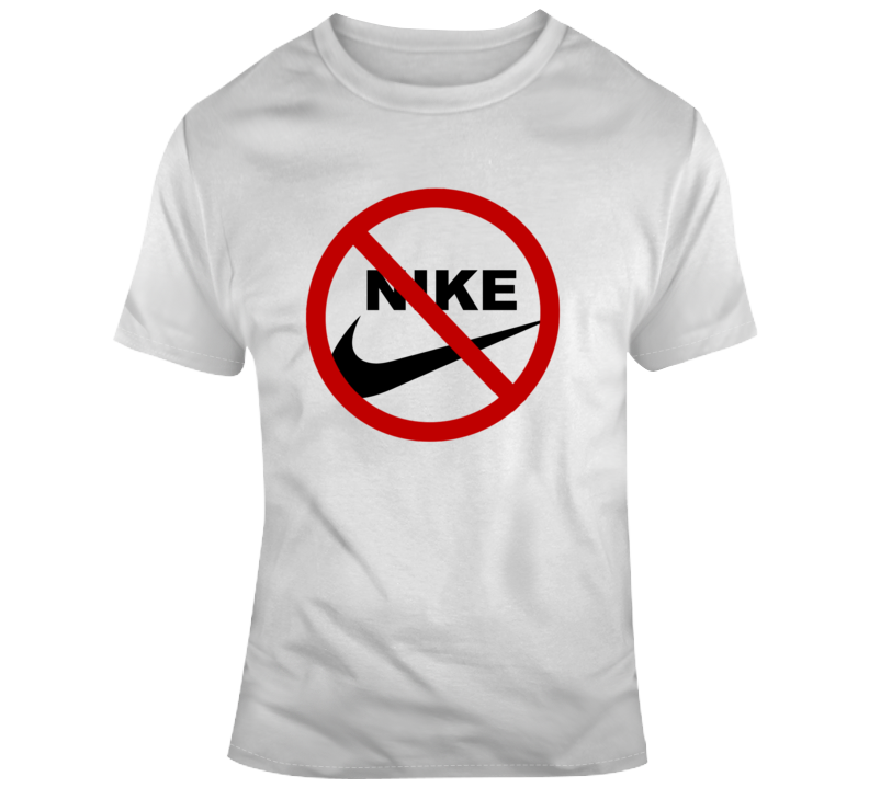No Nike T Shirt Boycott Nike Just Don't Kaepernick Conversation Starter Tee
