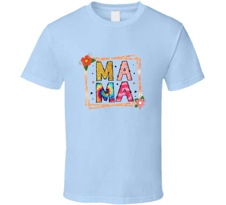 Mama Tshirt Cute New Mother's Day Tee For Mom The Rock Star T Shirt