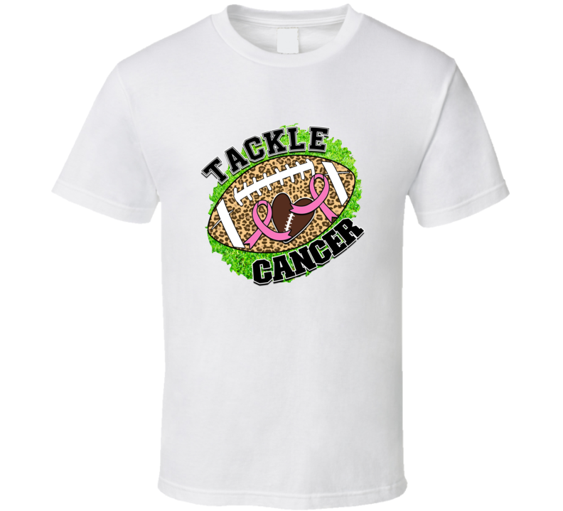 Tackle Cancer Tee Cool Football Hope Tshirt Gridiron T Shirt