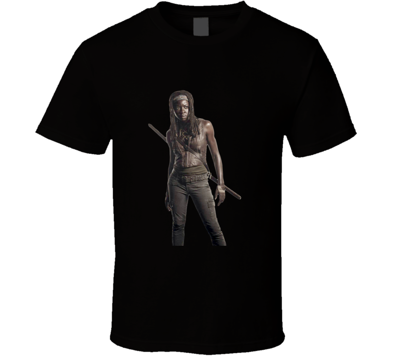 Team Michonne T-Shirt Walking Dead Novelty Shirt Danai Gurira TV Tee Shirt New