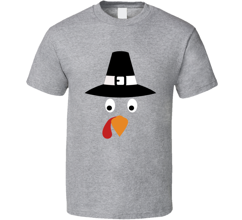 Turkey Dude Tee Cool Fall Holiday Autumn Novelty Thanksgiving Pilgrim T Shirt