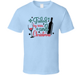 Fueled By Wine And Christmas Drinking Tee Fun Christmas Tshirt Holiday T Shirt
